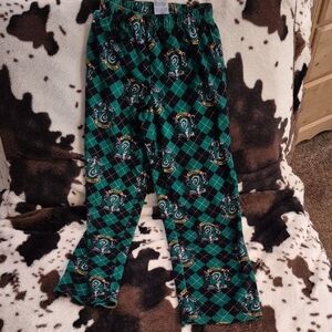 Warner Bros. Kids Green and Black Pajama Bottoms